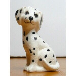 Barbie Dalmatian Puppy Dog 2.5" Plastic Play Figure Cake Topper Firefighter